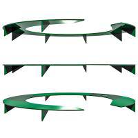 Пластиковые полки для погреба кессона