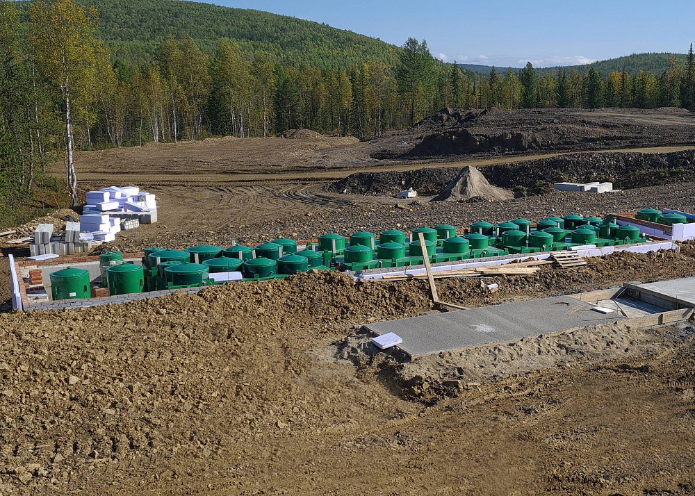 Хозяйственно-бытовой сток - 160 м3 в сутки, Красноярский край, г.п. Северо-Енисейский