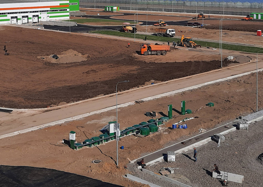 КНС для хозяйственно-бытовых стоков, Пермский край, "Тепличные технологии" 